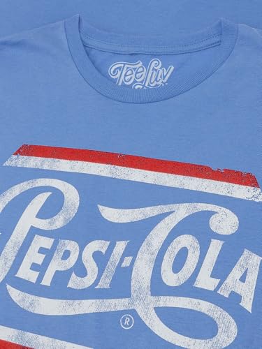 Tee Luv Men's Retro Pepsi Cola Logo Shirt2