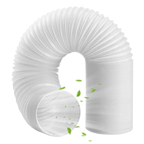 DzpKrka Manguera de Escape para Aire Acondicionado Portátil - Manguera de Ventilación para Acondicionador de Aire,Conducto De Ventilación Para Instalación En Ventana, Pared O Exterior