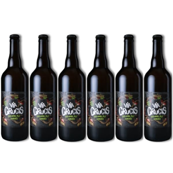 Cerveza Ámbar Mélusine Brown Ale Vendée ORGÁNICA "Via Crucis" 5,6% - 6 x 75cl.