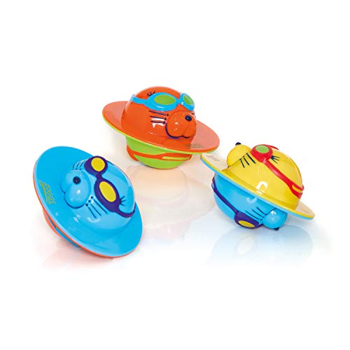 Zoggs Kid's Seal Flips Pool Water Toy, Multicolour, 3 pack