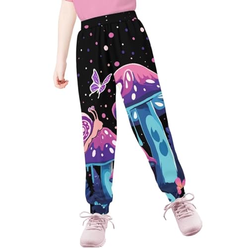 Workout Jogger Sweatpants for Teen Boys & Girls Kid's Graphic Fashion Casual Trackpants Sweatpants for Kids Loose4