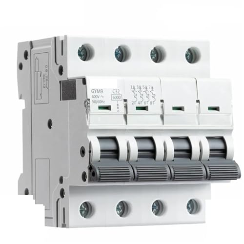 Disjoncteur miniature 4P GYM9 calibre 20A conforme aux exigences de coupure 6KA