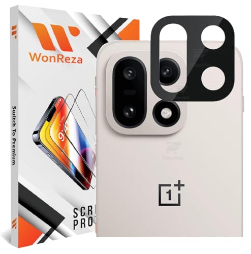 Image of Pack 1- Back Camera Glass Protector for OnePlus 15 5G [3D Premium] Camera Glass Protector (Black)