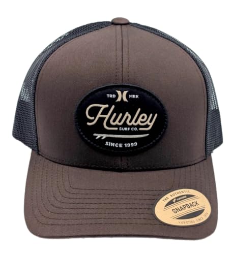 Image of Hurley Mens Hat Beach Break Trucker Water Resistant Baseball Cap