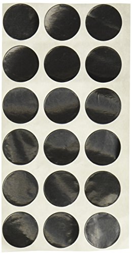 Image of 3M 425 Shiny Silver Aluminum Foil Tape, 1 inch Diameter Circles (Pack of 50)
