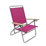 Mid Height 3 Position Beach Chair by Copa (Pink)