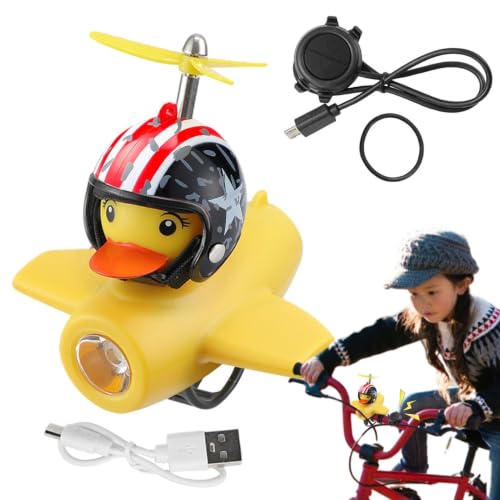 Bocina de pato para bicicleta que soluciona la falta de visibilidad nocturna