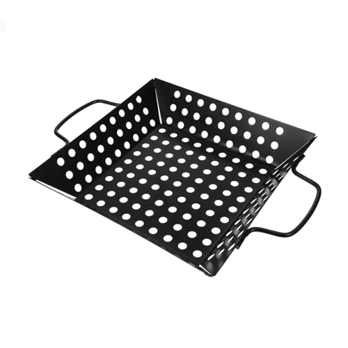 AUTSUPPL Bbq Grill Plate Portable Non-stick Bbq Grill Mesh Barbecue Griddle Plate Easy to Clean
