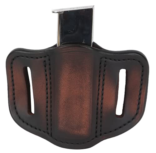 1791 Gunleather Magazine Pouch, OWB Single Stack 45 Leather Mag Holster