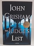 JOHN GRISHAM signed 'The Judge's List: A Novel' Hardcover Book FIRST EDITION FIRST PRINTING