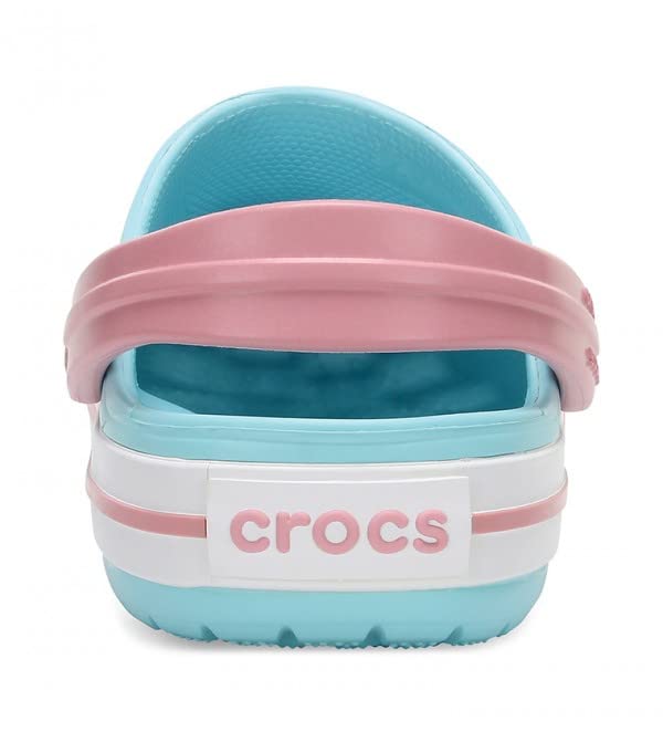 Crocs Crocband Clog, Eisblau/Weiß, Kinder, EU 32-33 – Ansicht 3