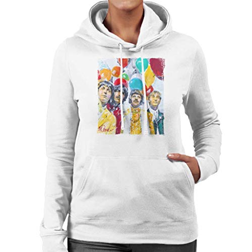 VINTRO The Beatles SGT Peppers 1967 Sweat à Capuche Portrait d’origine de la Femme par Sidney Maurer - Les Beatles, Paul McCartney, John Lennon, RIngo Starr, George Harrison VINTRO The Beatles SGT Peppers 1967 Sweat à Capuche Portrait d'origine de la Femme par Sidney Maurer