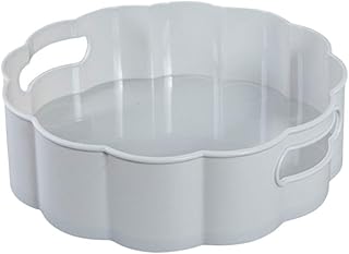 NICEXMAS Preguiçosa Susan Mesa Giratória Porta-Temperos Plástico Redondo Giratório E Tempero Porta Prateleira de Armazenamento para Cozinha Despensa Armário Geladeira Bancada Vaidade 29.  