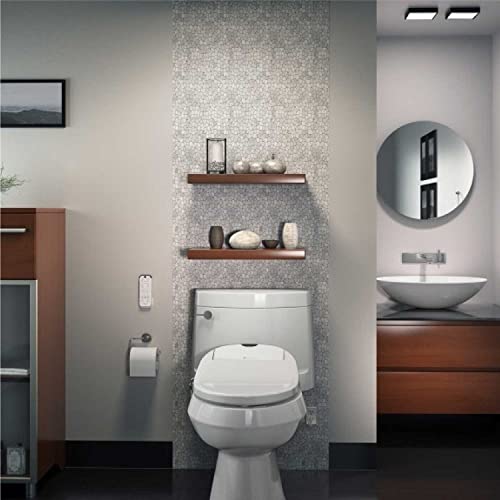 Brondell S1000-EW Swash 1000 Advanced Bidet Elongated Toilet Seat, White - Image 6