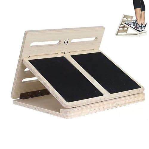 Tabla ajustable para estiramiento de gemelos con superficie antideslizante miniatura 1