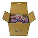 ICC CAT6 RJ45 Keystone Jack for HD Style, Blue, 400-Pack