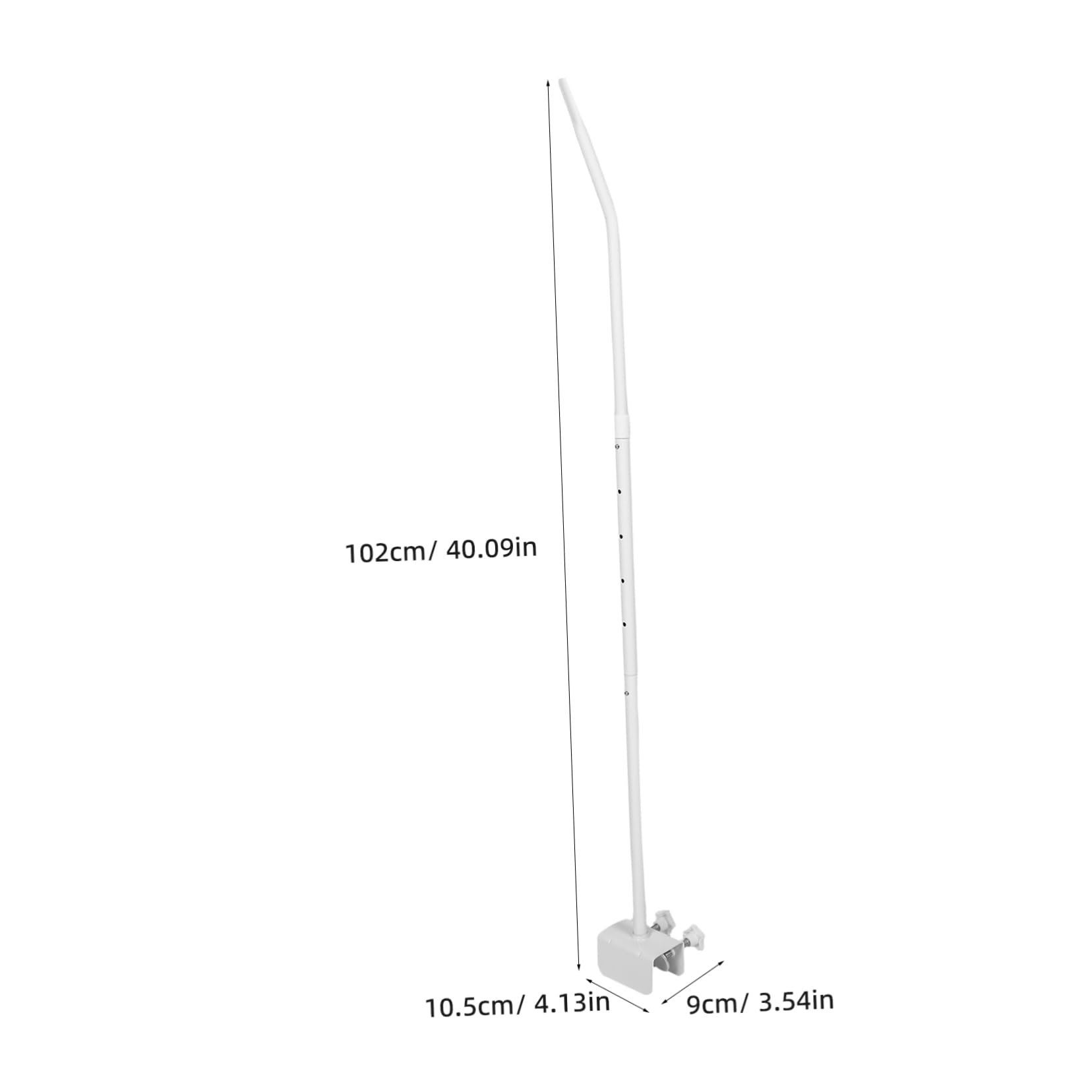 CIYODO Adjustable Crib Canopy Holder Portable Net Support Rack with Tube Clip for Nursery Canopy Sturdy and Elegant Design for Home Crib Bed