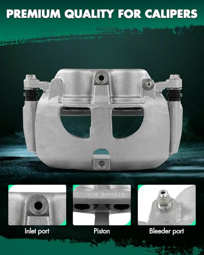 Image of SCITOO 18B5210 Rear Right Disc Brake Caliper Assembly w /Bracket For Dodge For Ram 3500 2009-2010,For Ram For 3500 2011-2018,For Ram For 4000 2012-2016