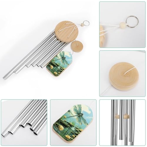 Carillon éolien libellules de haute qualité pour jardin
