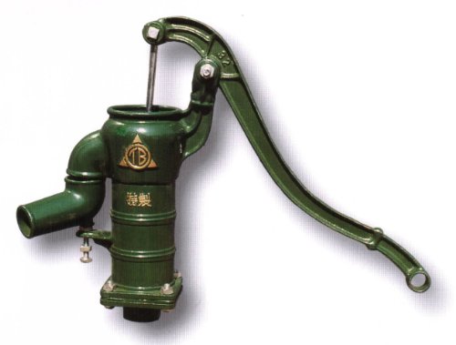 手押しポンプ<共柄ポンプ>T35U 打込み井戸用( 打込みタイプ)木玉ピストン方式