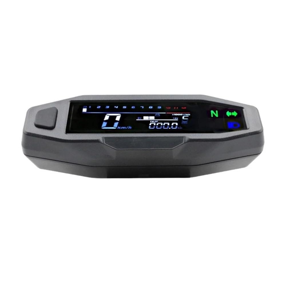 Contagiri contachilometri Tachimetro Per Moto Tachimetro Digitale Contagiri A LED Cruscotto Display Del Misuratore Del Quadro Strumenti Universalmente G99F