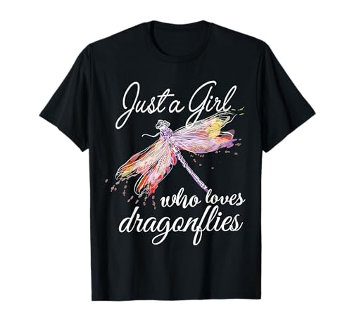 Just A Girl Who Loves Dragonflies T-Shirt