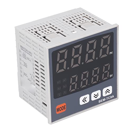Dual Output PID Temperature PID Temperature Controller, PID Thermostat Controller Temperature Detection Controller Digital Thermostat Regulator 100?240VAC