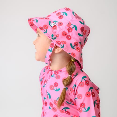 Baby & Toddler Bucket Sun Hat with Chin Strap – UPF 50+ Protection – Lightweight Mesh-Lined4