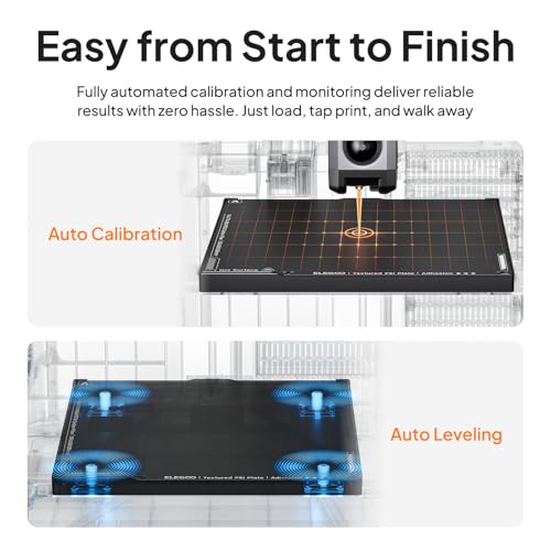 Image of ELEGOO Centauri Carbon 2 Combo Multi Color 3D Printer, CoreXY 500mm /s High Speed Multicolor Printing with Canvas, 1-Click Full Auto Leveling and 350C High-Temp Nozzle, 256x256x256mm Build Volume