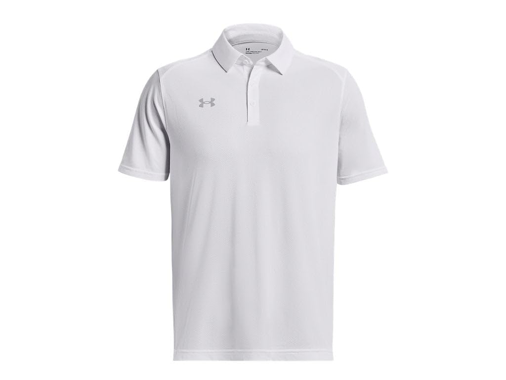 Under Armour Tech - Polo técnico deportivo de hombre., Blanco/Blanco, X-Large Tall