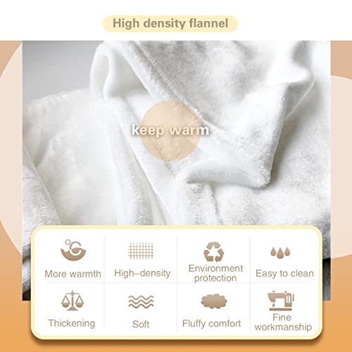 Image of Hockey Blanket for Boys, Ice Hockey Themed Grey Reversible Fleece Throw Blankets 40 inchx50 inch, Ultra Soft Plush Blanket for Couch, Bed & Game Day, Cozy Hockey Gift for Kids, Teens & Hockey Players