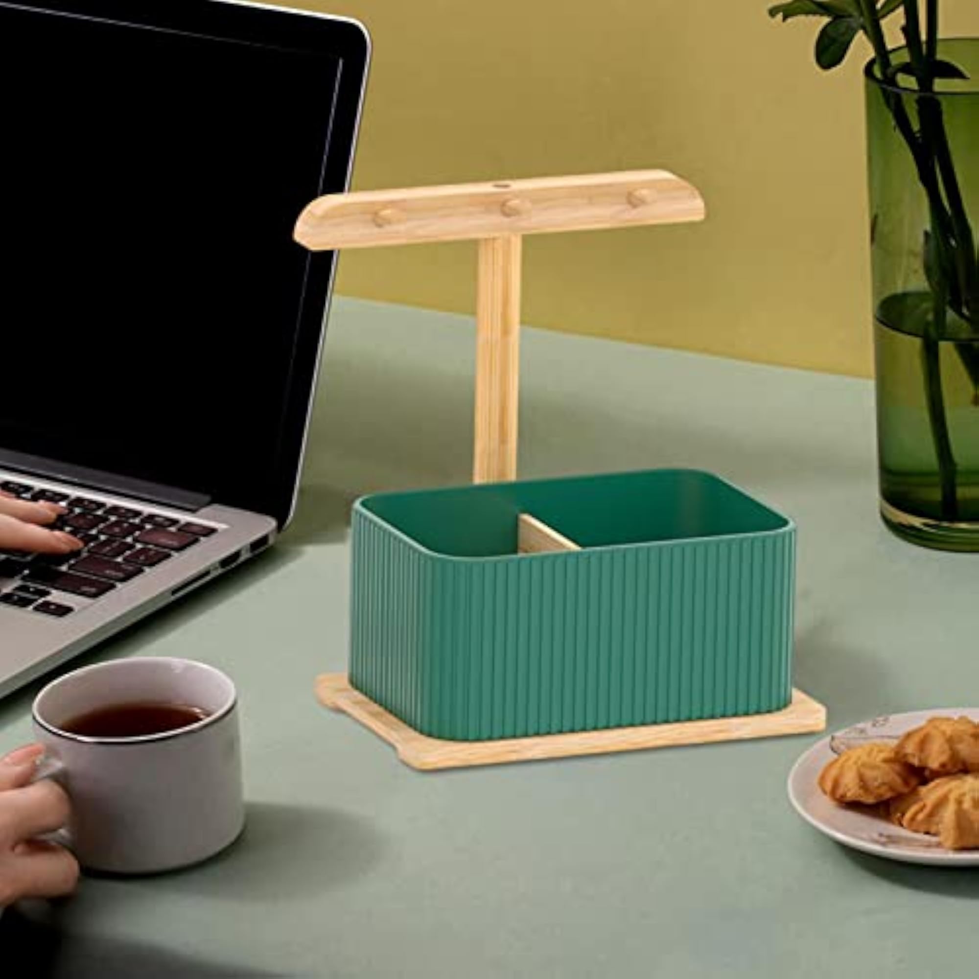 Decorative Nordic Style Green Storage Box for Home Decor