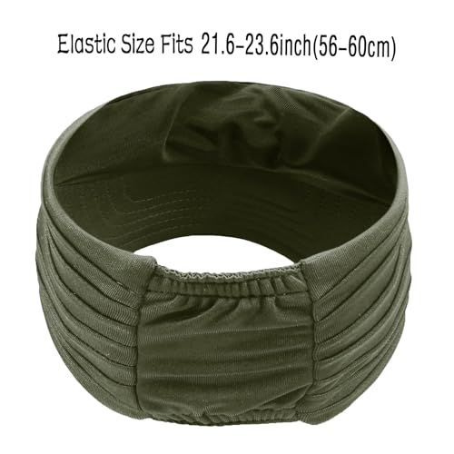 Image of Sports Sun Visor for Men Women UV Protection Lightweight Packable Stretchy Hats for Running, Tennis, Golf