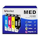 【新版ICチップ搭載】MED-4CL インク メダマヤキ エプソン対応 MED 4色セット EW-056A EW-456A インク epson用 大容量 プリンター 456A 056A メダマヤキ 互換インクカートリッジ