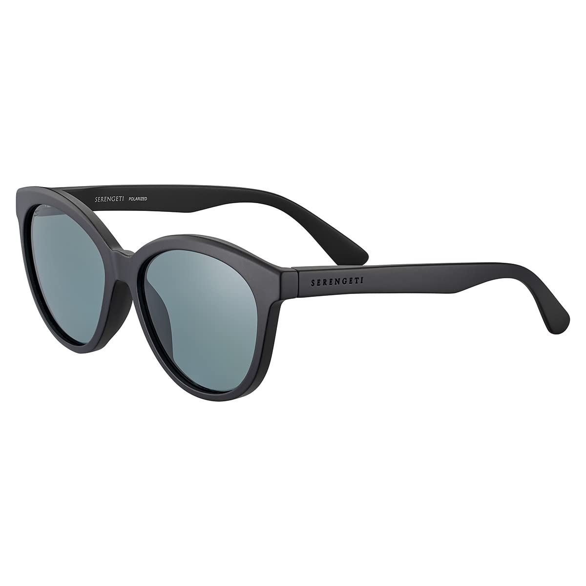Serengeti Rectangular ENDEE Matte Black-Saturn Polarized Sunglasses for Men and Women SCO safaris and Outdoor Activities