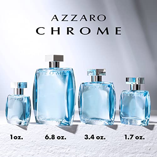 Azzaro Chrome Eau De Toilette — Mens Cologne — Citrus, Aquatic & Woody Fragrance, 1.0 Fl Oz #TOP3