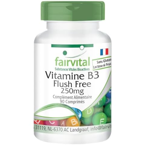 Fairvital Vitamine B3 Flush Free 250mg Cover