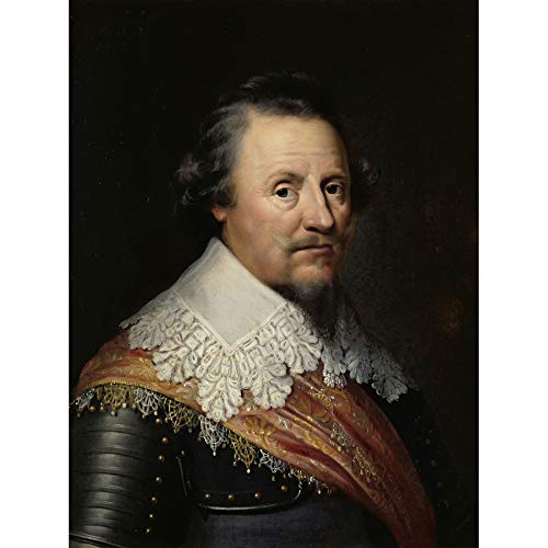 De Geest Portrait Ernst Casimir I Count Nassau Unframed Wall Art Print Poster Home Decor Premium