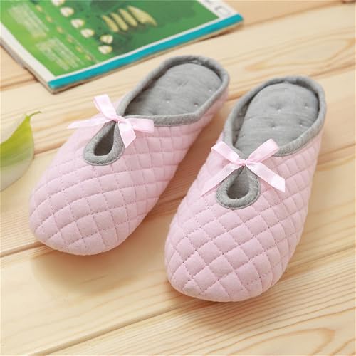 Slippers for Hospital Delivery, Wide Comfy Postpartum Slippers for Women, Soft Cotton, Non Slip, Noise Reducing Indoor House Shoes4