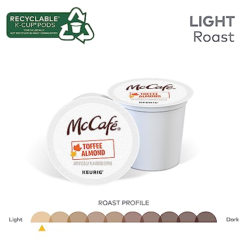 Image of McCafe Toffee Almond Coffee, Keurig Single Serve K-Cup Pods, 96 Count