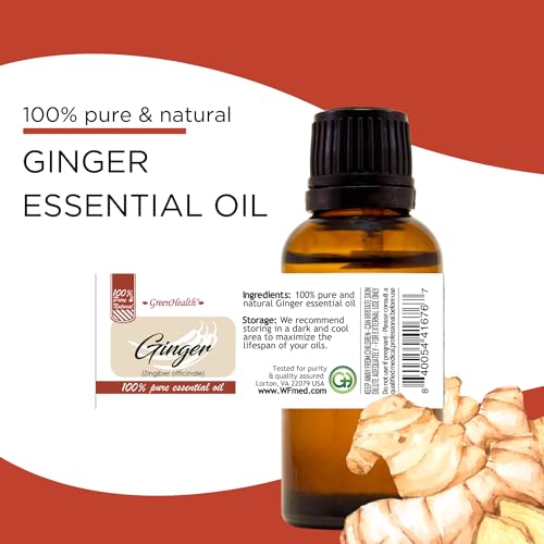 GreenHealth Jengibre – 30 ml Aceite Esencial Puro miniatura 5