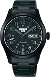 [セイコー] SEIKO 5 SPORTS Field Street Style 自動巻き メカニカル 流通限定モデル 腕時計 メンズ セイコーファイブ スポーツ Made in Japan 日本製 SRPJ09 フルブラック [並行輸入品]
