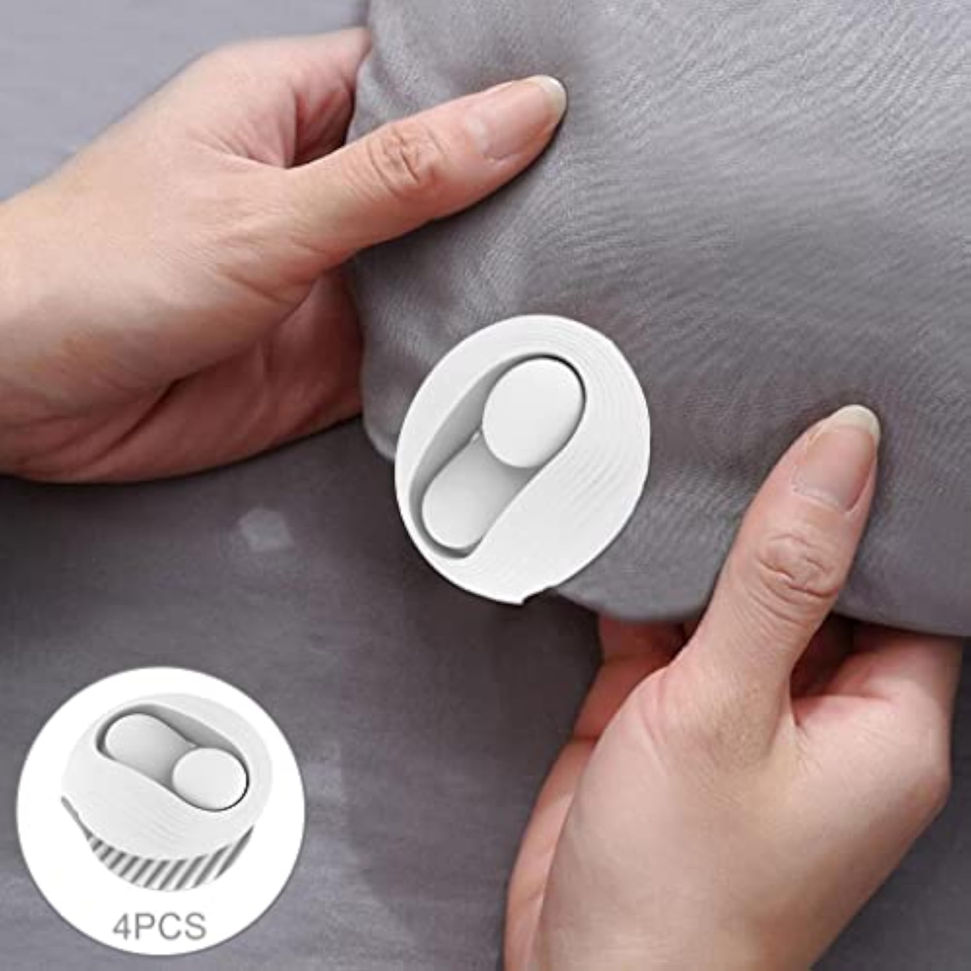 3xBed Cover Grippers Fasteners Clips