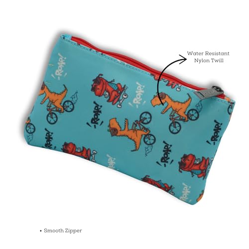Image of VISMIINTREND Printed Flat Pouch - All Ages Boys & Girls Ideal for School, Office, and Travel
