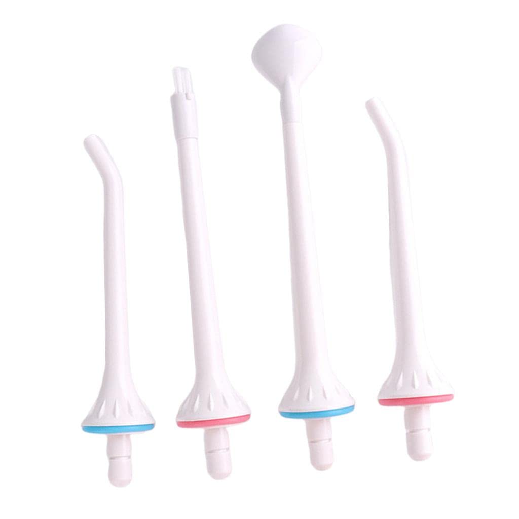 Jojomis Cordless Water Flosser 300ML USB Rechargeable and Portable Oral Irrigator with Tips Case for Travel 3-Modes IPX7 Waterproof Water Flossing - 4 Jet Tips