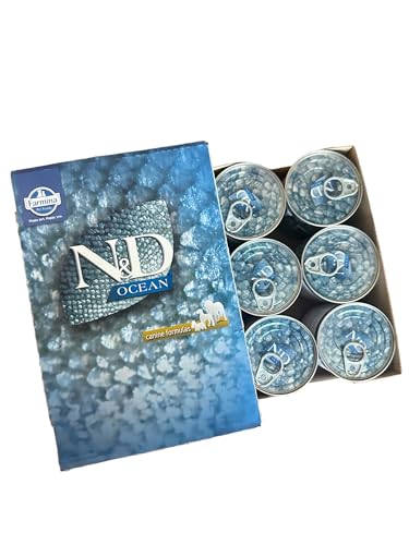 Farmina, N&D Ocean, Merluzzo e Zucca Umido Cane Adult 6x285g