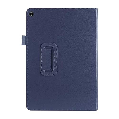 INSOLKIDON Compatible with ASUS Zenpad 10 Z300 Z300CL Z300CG 10 inch Tablet Case Leather Back Cover Protective Case Ultra Slim Bumper Full Body Protection Bracket Leather Case (Navy blue) - Image 2