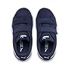 PUMA Unisex Kids Smash V2 Sd V Ps Baskets, Peacoat Puma White, 32 EU #5
