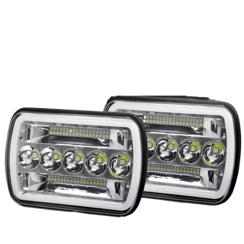 Solución sin luz débil: faro LED cuadrado impermeable de 400W para camión