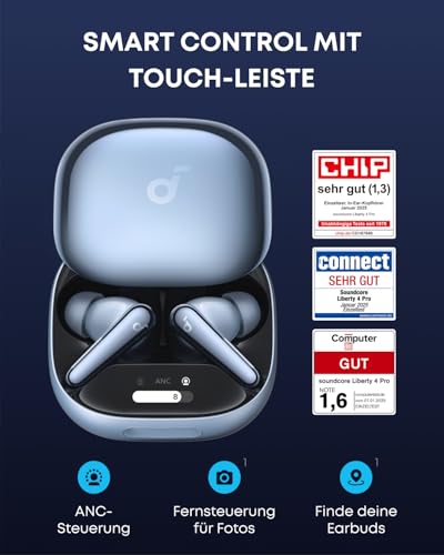 Soundcore by Anker Liberty 4 Pro, Kabellose Noise Cancelling Kopfhörer – Ansicht 2
